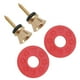 thumbnail image 1 of de bloqueo de seguridad para correa de guitarra, 1 bloques de correa de 1 correa rojo shamjiam Clavija de bloqueo de la correa de la guitarra Clavija, 1 of 9
