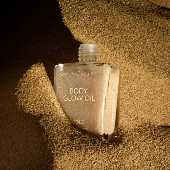 Body Glow Oil Beauty Creations Gold