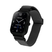 Armitron Eclipse Adult 45mm w/Voice Assistant & Backlight Smart Watch w/Charging Cable, Watch Band, Gray