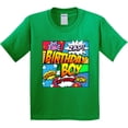 thumbnail image 3 of Inktastic Birthday Boy Comic Book Youth T-Shirt, 3 of 5