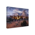 thumbnail image 2 of Trademark Fine Art 'The Lookouts' Canvas Art by Jack Sorenson, 2 of 4