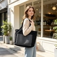 thumbnail image 4 of Large Capacity Tote Bag for Women, Gym Tote Bag with Wet Dry Separation and Multi Pocket, Travel Duffle Bag for Women Carry On, Casual Weekender Shoulder Handbag for Daily Use, 4 of 6