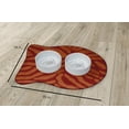 thumbnail image 2 of Simply Daisy Animal Stripe Fish Shape Pet Feeding Mat for Cats, 2 of 3