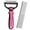 Red, variant on Pet Grooming Rake, Denbek Double-Sided Deshedding Dematting Tool, Undercoat Rake for Dogs & Cats, Extra-Wide Dog Grooming Brush & Deshedder Comb for Long Hair
