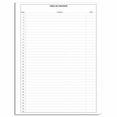 thumbnail image 1 of BookFactory Note Taking Notebook/Student Note Taker Carbonless Notebook, 50 Sets of 8 1/2" x 11" Pages - 100 Sheets Total - [Wire-O Bound] (LOG-050-7CW-D (NoteTaking)), 1 of 1