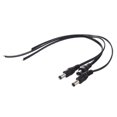 thumbnail image 1 of Cable flexible de alimentación CC con conector macho de 2,1 x 5,5 mm (3 unidades) para cámara de seguridad CCTV, 1 of 3