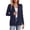Blue, variant on HCYSFG Womens Solid Color Cardigan Open Front Long Sleeve Cropped Lightweight Jacket Casual Layering Bolero Tops