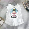 thumbnail image 2 of LUOGENLI Little Girl Outfits Size 6/7 Dressy Summer Girls Sleeveless Hooded Top and Shorts Two Piece Set Summer Sweatsuits Casual Sports Suit Toddler Girl Summer Outfits 3T-4T 5-6 Years, 2 of 5