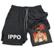 thumbnail image 1 of Pantalones cortos de compresión con estampado de Anime para hombre, Shorts de gimnasio de rendimiento atlético con bolsillos, secado rápido, Fitness, entrenamiento, boxeo, 2 en 1, 1 of 5