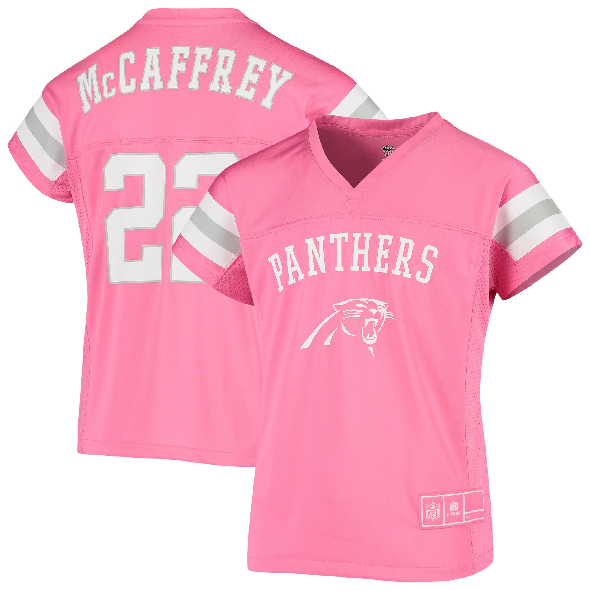 ladies pink carolina panthers jersey