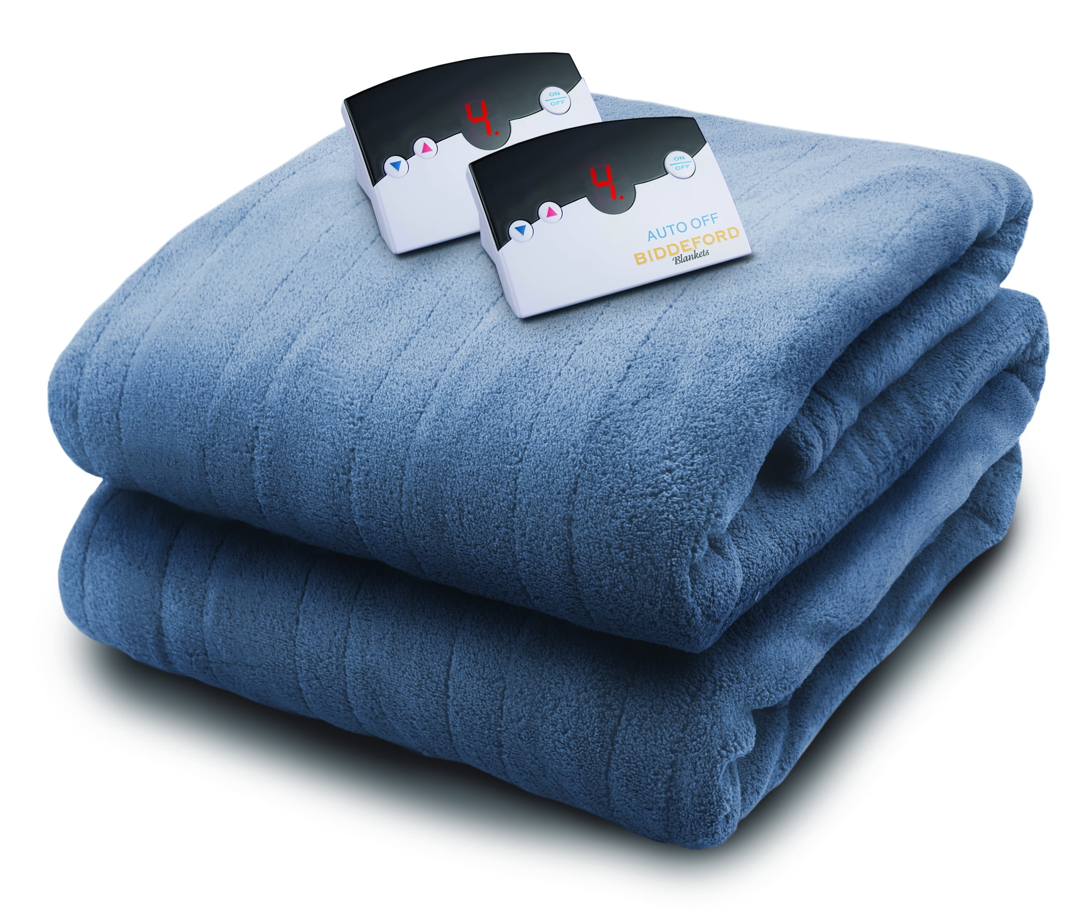 Biddeford Micro Plush Electric Heated Blanket With Digital Controller