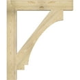 thumbnail image 3 of Ekena Millwork 6"W x 40"D x 48"H Imperial Block Rough Sawn Bracket, Douglas Fir, 3 of 4