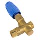 thumbnail image 1 of Descargador de hidrolavadoras,Perilla de ajuste de la válvula de descarga VRT100-330,Bomba de hidrolavadora de latón de 4800 PSI,Reemplazo directo de piezas Accesorios de 26 GPM,Accesorio de, 1 of 8