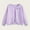 C_ Purple, variant on Mwjwdo Girls' Cardigan Long Sleeve Shrug Sweater for Kids Cotton Cropped Uniform Knit Outerwear Heart Pattern Hollowed Coat Pink 4 Years