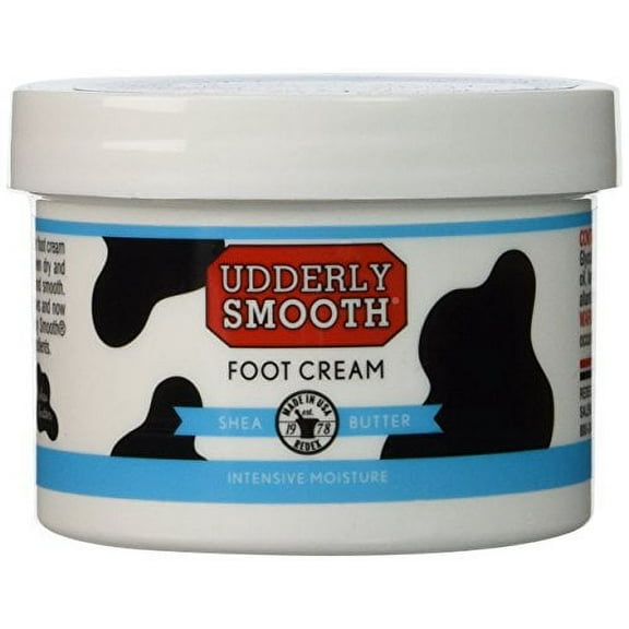 2 Pack - Udderly Smooth Shea Butter Foot Cream 8oz Each