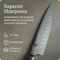 thumbnail image 3 of Shun Classic Hollow Ground 8-inch Chef's Knife DM0719, 3 of 7