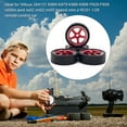 thumbnail image 3 of Wweixi 4X 1/28 Remote Control Model Car Wheel Rim Simulated Modification Vehicle Part Replacement for WLtoys 284131 K969 K979 K989 K999 Red, 3 of 7