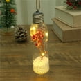 thumbnail image 4 of AUDeals ‌Retro LED Christmas Lights with Snow Globes & Mini Trees String Lights for Bedroom/Window/Mantel Decor, Vintage-Inspired Snowflake & Cute Ornament Accents, 4 of 5