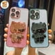 thumbnail image 2 of 3D Cute Cartoon Hello Kitty Maquillaje Espejo De Lujo Cambio Gradual Soporte De Silicona Cubierta Para IPhone 11 12 13 Pro Max 14 Plus Gao Jiahui unisex, 2 of 2