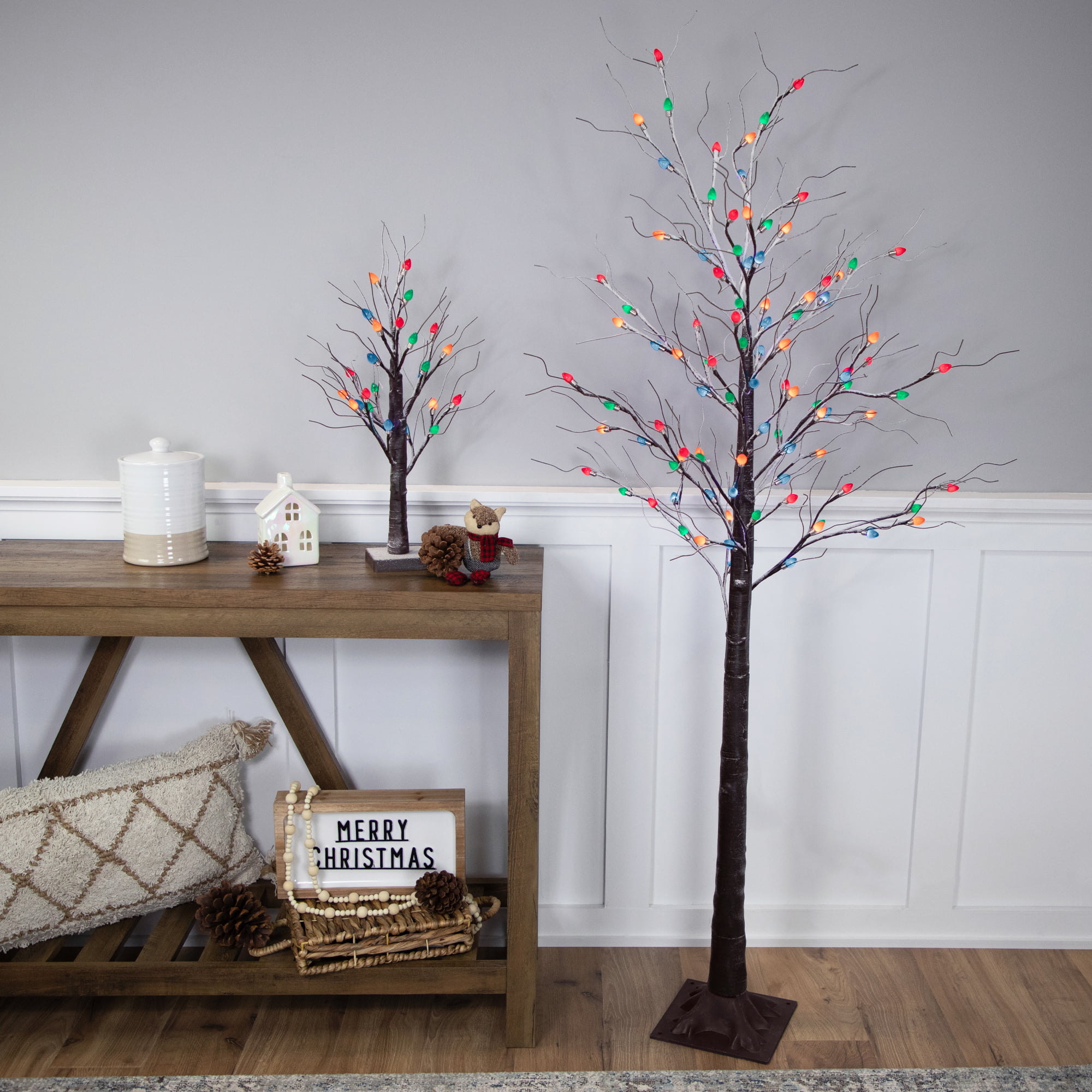 DIY Twig Christmas Tree with Lights USB Plug – The DIY Outlet