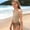 hwj# Khaki464, variant on Youth Girls Tankini Sets Swimsuit Strappy Backless Square Collar Tie Side Ruched Tank Tops And Leopard Print Low Waist Bottoms Two Piece Swimwear Teen Beachwear Bathing Suit,Blue,13-14 Years