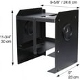thumbnail image 4 of Montezuma 2-Bay Steel Power Tool Holder and Organizer Storage Rack and Shelf, 4 of 6