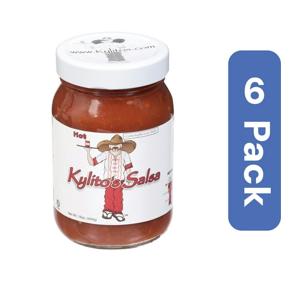 Kylitos Hot Salsa 16 oz (Pack Of 6)