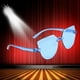 thumbnail image 3 of Gafas de sol sin marco Salvador Vintage Gradiente irregular Tonos azul degradado, 3 of 8