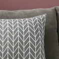 thumbnail image 2 of Home Pillow Case Sofa Cushion Accessories Linen Nordic Style Daily Use Home Textiles Grey Arrowhead 45x45, 2 of 5