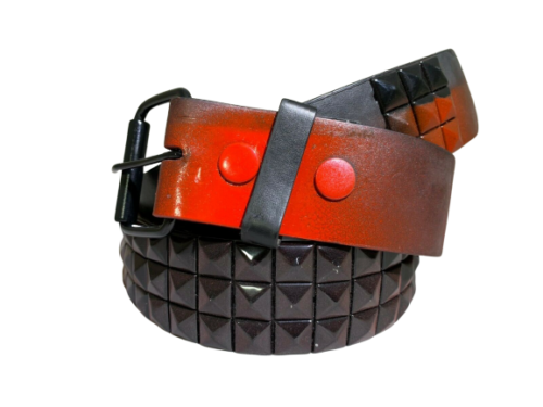 mens pyramid studded belt