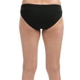 thumbnail image 2 of Dolfin Aquashape Women's Conservative Cut Brief Swimsuit Bottom in Black, Size X-Large, 2 of 2