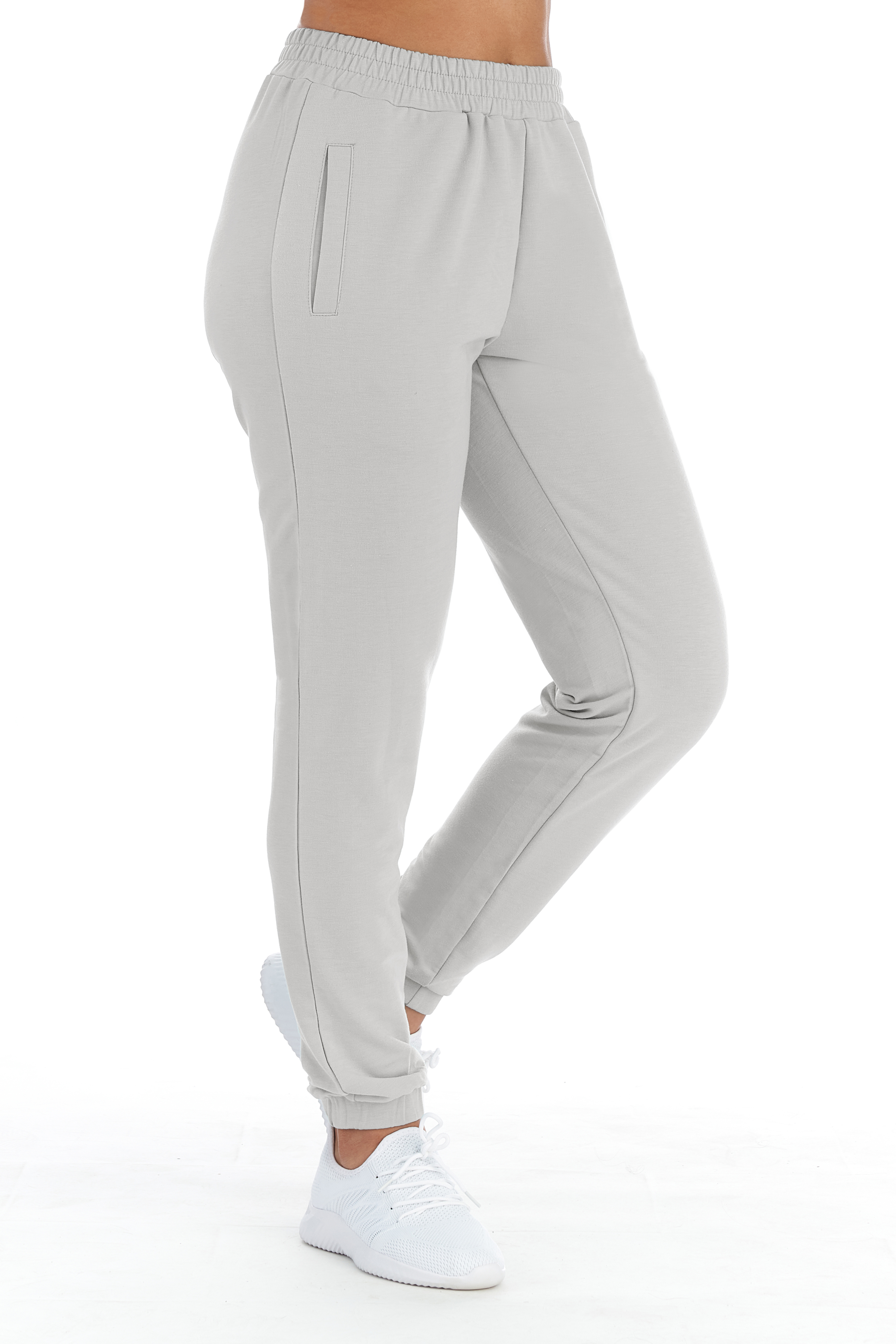 Women's Athleisure Fleece Jogger Sweatpants With Pockets