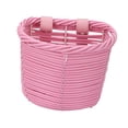 thumbnail image 2 of Decoración del frente de cesta para bicicletas para niños transporte desmontable para park street conducción Rosa, 2 of 8