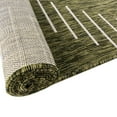 thumbnail image 6 of Unique Loom Outdoor Modern Collection Area Rug - Tambor (9' 10" x 13' Rectangle Green/Ivory), 6 of 10