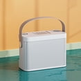 thumbnail image 1 of Micrófono Juego de altavoces Cambio de voz Máquina de karaoke compatible con Bluetooth (Blanco), 1 of 9