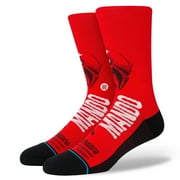 Stance ADULT Star Wars Mandalorian Mando West Crew Socks - Red (L)