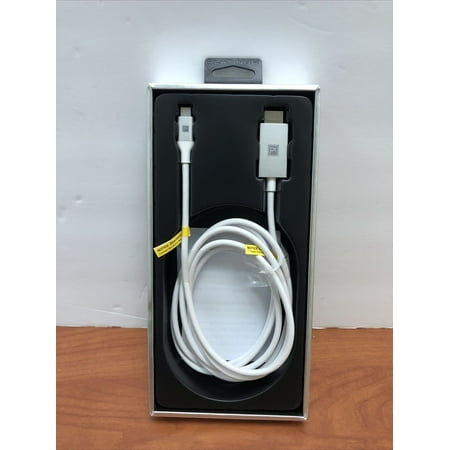 Platinum™ - 6' USB-C to 4K HDMI Cable for MacBook, Chromebook or Laptops with a USB-C Port - Gray