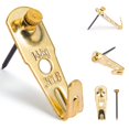 thumbnail image 1 of Colgadores de cuadros de 30 lb (juego de 30) Ganchos profesionales para colgar cuadros con clavos Colgadores de cuadros premium para paneles de yeso Ganchos de pared de madera para colgar marcos de cu, 1 of 7