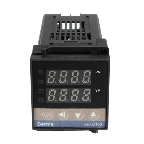TFixol Digital LCD PID REX-C100 Temperature Controller Set + K Thermocouple + Max.40A SSR