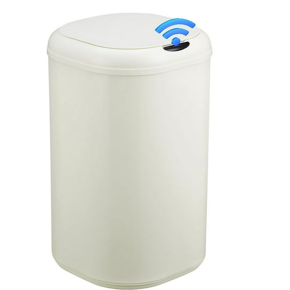 RONSHIN 8 Gallon Motion Sensor Trash Can, Automatic Smart Stainless Steel Waste Bin, Touchless with Lid, 30L