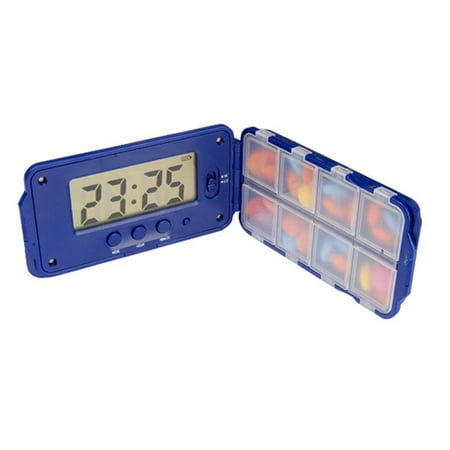 Pill Reminder Alarm - TabTime Super 8 Pill Timer Reminder