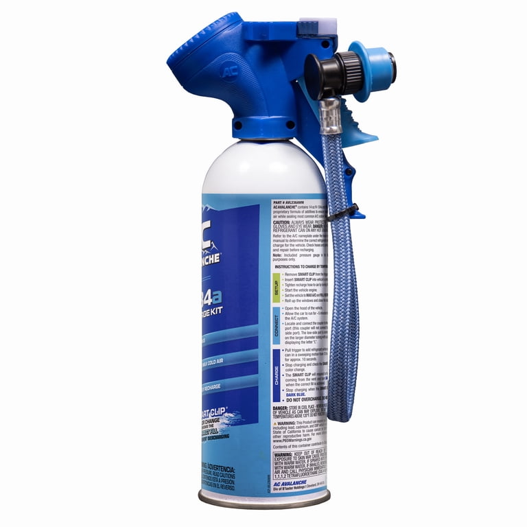Avalanche 14 oz Automotive Refrigerant R134a Kit with Trigger
