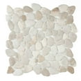 thumbnail image 4 of The Tile Life Huron Rock Earth Mix Matte Glass Mosaic Floor and Wall Tile 12x12 in 1-Piece, 4 of 11