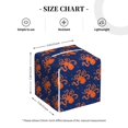 thumbnail image 3 of Uemuo Octopus Tissue Box Cover Holder, Square with Bottom Belt - PVC Leather Decorative Organizer for Tabletop, Bathroom, Car, Office, 3 of 8