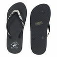 thumbnail image 3 of Beverly Hills Polo Club Zebra Glitter Adult Women Flip Flop Sandal Thong (Size 7 Silver Zebra), 3 of 4