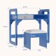 thumbnail image 5 of QinaQin Escritorio de estudio infantil con silla, mesa de madera con cajones de tela amplios y porta plumas integrado, ideal para tareas, estudio y organización diaria, 5 of 7