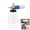 Blue, variant on Pressure Washer Foam Cannon for Car Wash, Adjustable Snow Foam Lance Transparent Body, Professional Car Foams Blaster with 1/4 Inch Quick Connector
