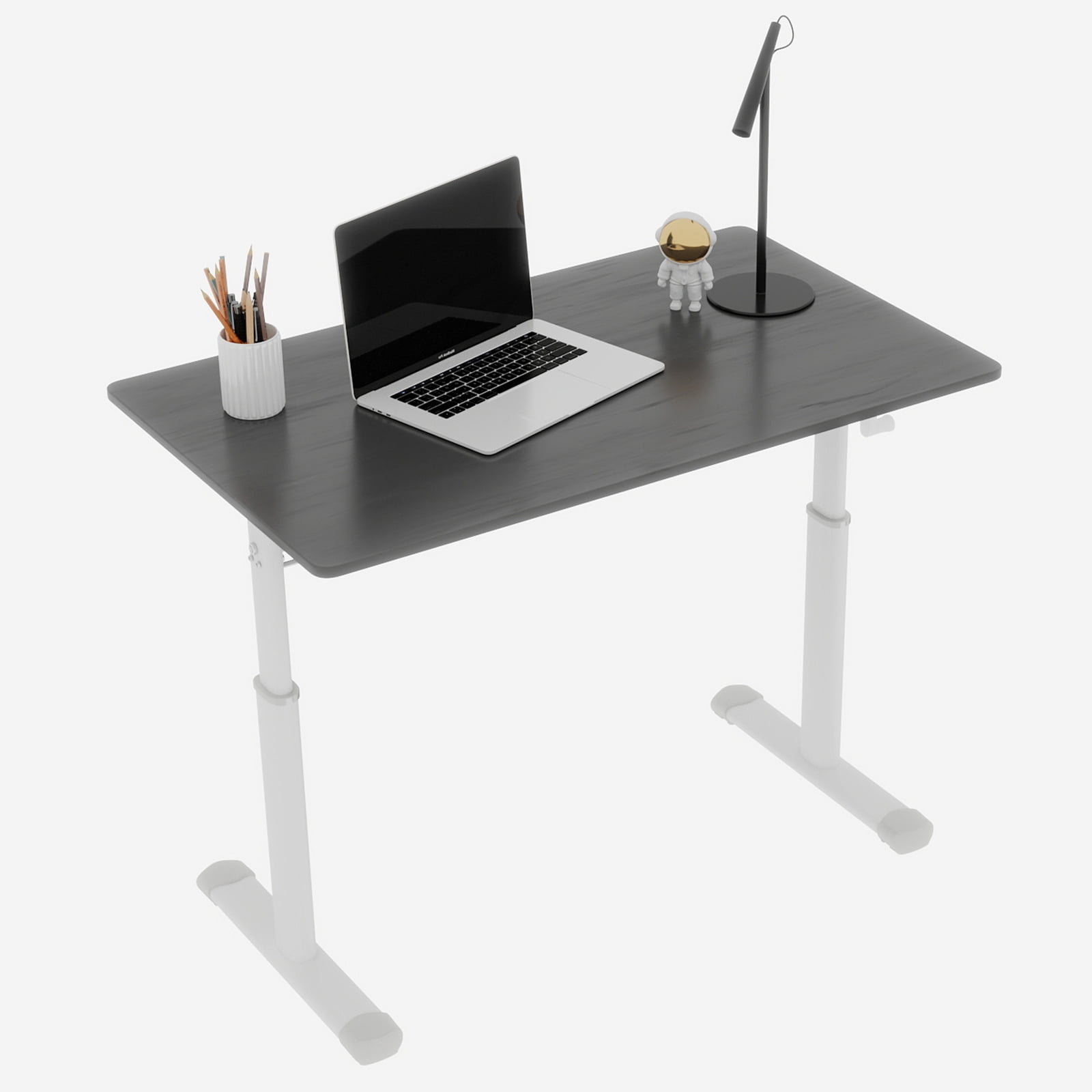 Adjustable Study Desk for Children and Adults, Height-Adjustable, Home Office Desk, Compact Design, 60x100cm