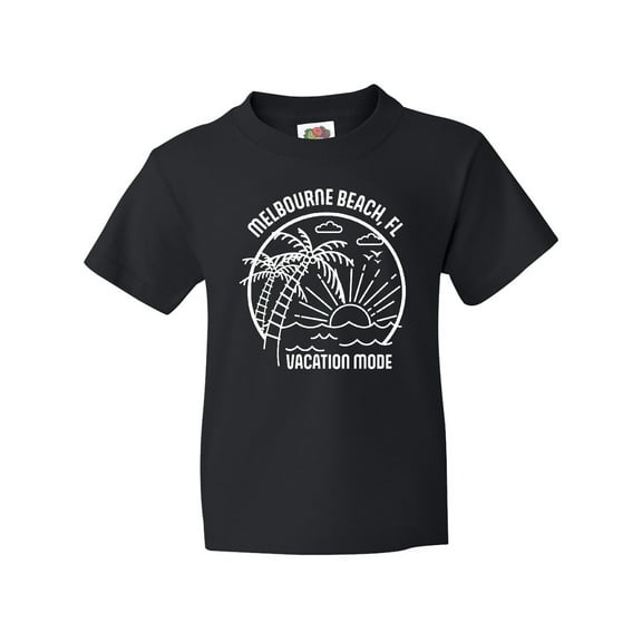 Inktastic Summer Vacation Mode Melbourne Beach Florida Youth T-Shirt