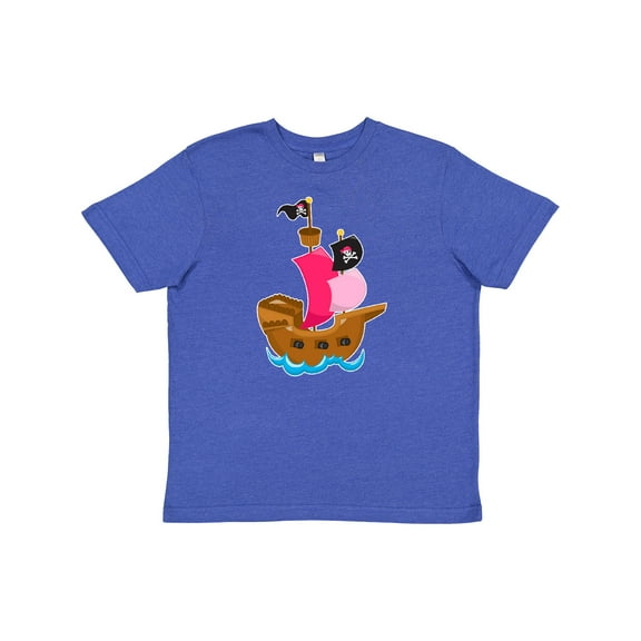 Inktastic Pirate ship Youth T-Shirt